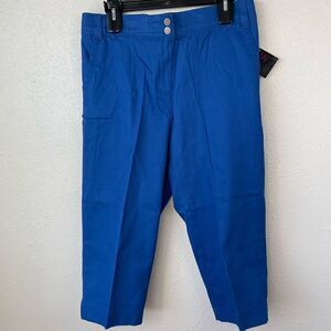 NWT JW Styles Caribbean Cropped Pants Size 10